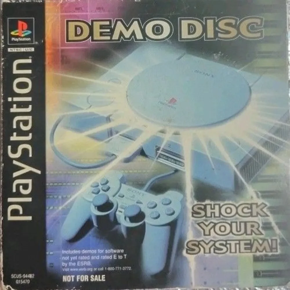 PlayStation Underground Demo Disc Shock Your System! With Original Sleeve